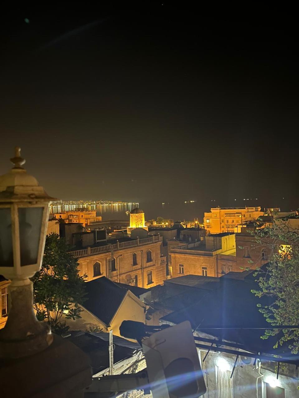 Cafe Terrace Hostel Baku Bagian luar foto
